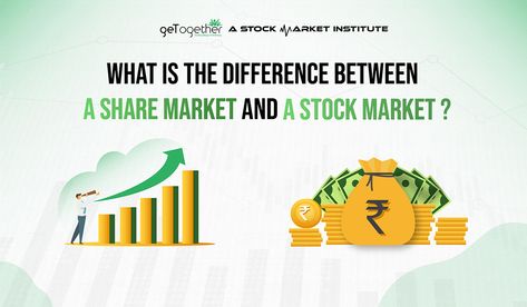 SHARE MARKET vs STOCK MARKET Bombay Stock Exchange, Creating Wealth, Mutual Funds, Stock Broker, What Is The Difference Between, Stock Exchange, Share Market, Financial Markets, Stock Market