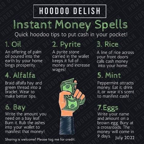 Hoodoo Money, Money Oil Recipe, Mountain Witch, Money Magick, Money Spells Magic, Hoodoo Magic, Hoodoo Conjure, Hoodoo Spells, Witchcraft Spells For Beginners