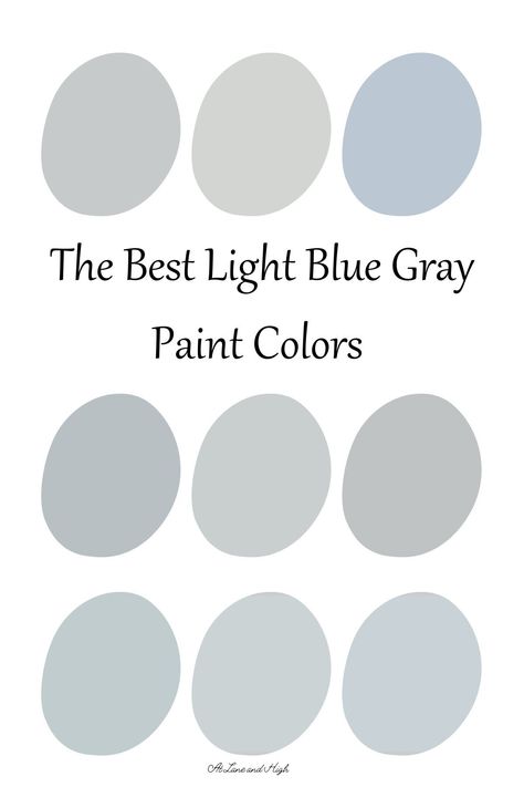 Light Blue Grey Sherwin Williams, Blue Grey Benjamin Moore Paint Colors, Light Blue Gray Sherwin Williams, Pale Blue Benjamin Moore Paint, Blue Grey Paint Bathroom, Silvery Blue Benjamin Moore, Benjamin Moore Light Blue Gray, Benjamin Moore Gray Sky, Blue Ice Benjamin Moore