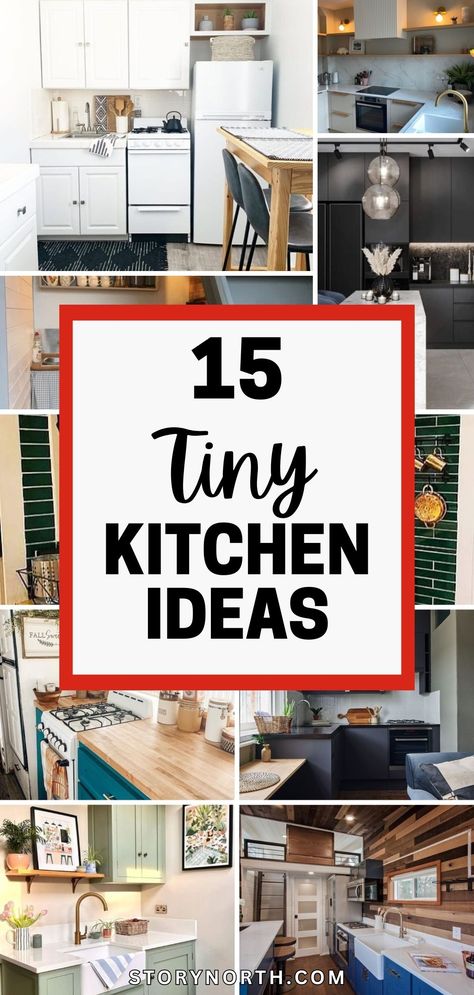 Save this pin for clever ways to maximize space in your tiny kitchen! Discover innovative ideas to make your small kitchen feel spacious and functional. #SmallKitchenIdeas #HomeDecor #KitchenDesign Tiny Kitchen Hacks, Tiny Kitchen Ideas, Small Kitchen Ideas Layout, Small Kitchen Hacks, Stairs In Kitchen, Tiny Kitchen Design, Kitchen Ideas For Small Spaces, Maximize Storage, Space Saving Kitchen