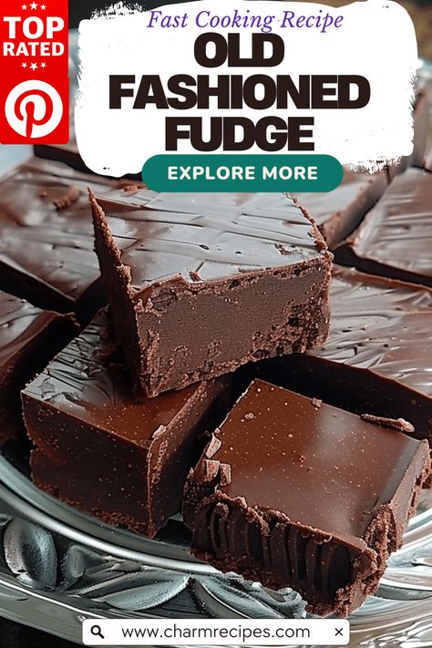 Step-by-Step Guide to Making Old Fashioned Fudge Old Time Fudge Recipe, Creamy Fudge Recipe, Classic Fudge Recipe, Old Fashion Fudge Recipes, Homemade Chocolate Fudge, Old Fashioned Fudge, How To Make Fudge, Easy Chocolate Fudge, Homemade Fudge Recipes