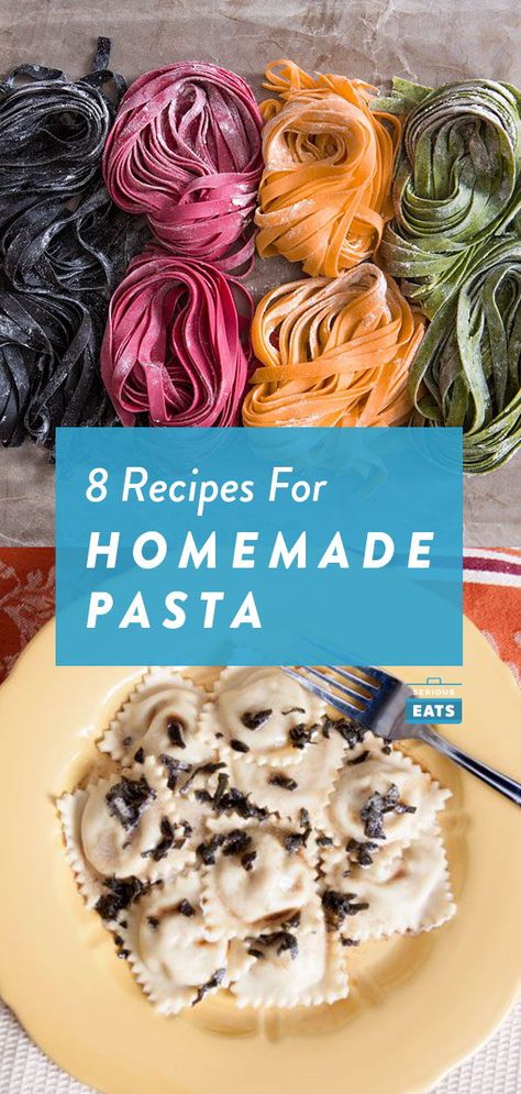 Pasta In Oven, How To Reheat Pasta, Homemade Pasta Noodles, Reheat Pasta, Noodle Recipes Homemade, Fresh Pasta Recipes, Homemade Pasta Dough, Pasta Dough Recipes, Homemade Pasta Recipe