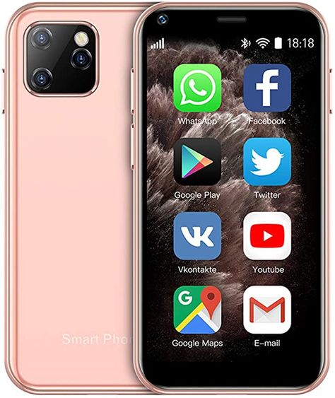 Amazon.com: SOYES XS11 3G Mini Smartphone 2.5 Inch WiFi GPS RAM 1GB 8GB Core Android 6.0 Cell Phones Camera Dual Sim Google Play Cute Smartphone (Green) : Cell Phones & Accessories Mini Smartphone, Hd Camera, Quad, Cell Phones, Google Play, Ram, Smartphone