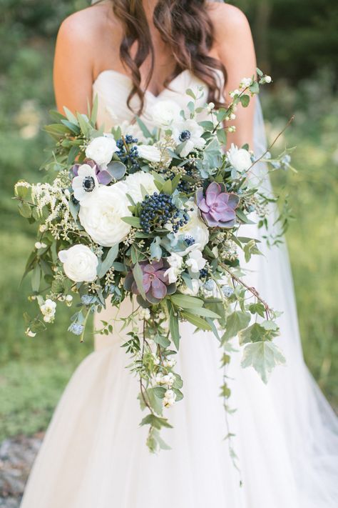 Virtual Wedding, Succulent Bouquet Wedding, Purple Bouquets, Rustic Farm Wedding, Purple Wedding Bouquets, Wedding Binder, Flowers And Greenery, Succulent Bouquet, Lilac Wedding