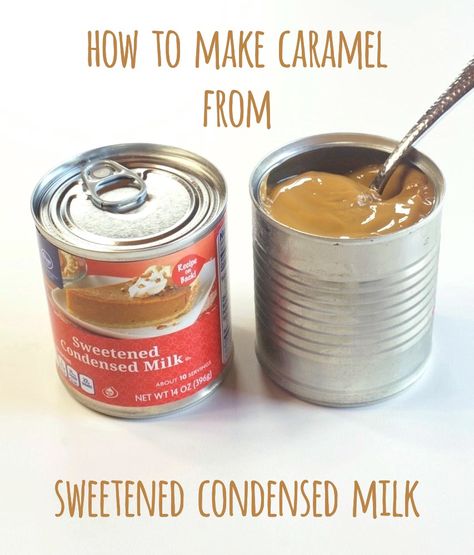 Wanna know how to make caramel from Sweetened Condensed Milk? Read my tips below on how to make the easiest caramel you will ever make and it is beyond delicious! #sweetenedcondensedmilk #caramel #homemadecaramel #howtomakecaramel #condensedmilkcaramel Sweet Condensed Milk Caramel, Caramel From Sweetened Condensed Milk, Caramel Sauce Condensed Milk, Sweetened Condensed Milk Caramel, Condensed Milk Caramel, Carmel Recipe, My Country Table, Homemade Condensed Milk, Sweetened Condensed Milk Recipes