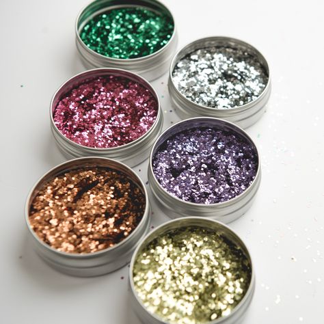 Biodegradable Glitter Glitter Tattoo Kit, Eco Crafts, Biodegradable Glitter, Eco Beauty, Glitter Tattoo, Sustainable Art, Cosmetic Glitter, Tattoo Kits, Art Kits