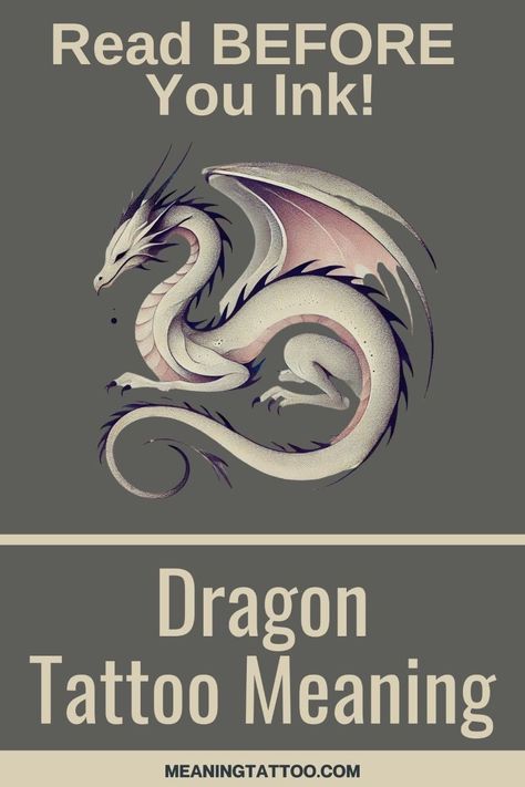 Read Before You Ink: Dragon Tattoos and Their Symbolism Check more at https://ideatatto.com/drawings/read-before-you-ink-dragon-tattoos-and-their-symbolism/ Cool Tattoo With Meaning, Chinese Dragon Tattoo Meaning, Dragon Inspired Tattoos, Dragon Tattoo Symbolism, Cute Dragon Tattoo Designs, Womens Dragon Sleeve Tattoo, Dragon Tattoo Large, Dragon Women Tattoo, Ink Dragon Drawing