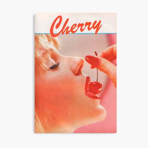 Get my art printed on awesome products. Support me at Redbubble #RBandME: https://www.redbubble.com/i/canvas-print/Cherry-lady-by-AnastasiaLove21/74289531.5Y5V7?asc=u A Woman, Juice, Cherry