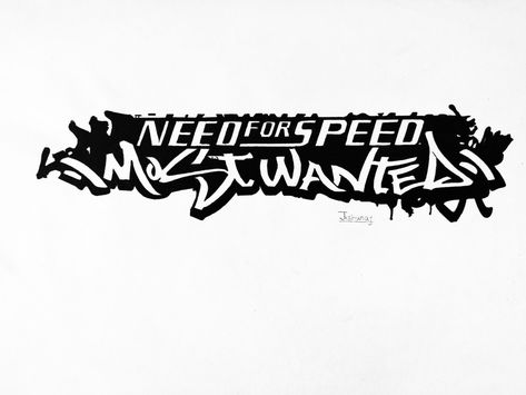 Need For Speed Stickers, Need For Speed Most Wanted 2005, Need For Speed Most Wanted Wallpapers, Need For Speed Logo, Nfs Need For Speed, Need For Speed Games, Car Sticker Ideas, Need For Speed Most Wanted, Speed Logo