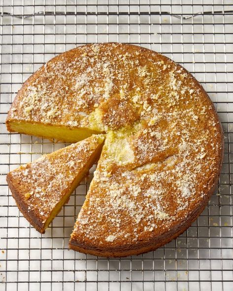 Olive Oil Cake Recipe | The Kitchn Mediterranean Diet Dessert Recipes, Diet Dessert Recipes, Mediterranean Desserts, Orange Olive Oil Cake, Olive Oil Cake Recipe, Diet Desserts Recipes, Whipped Yogurt, Spiced Fruit, Honey Yogurt