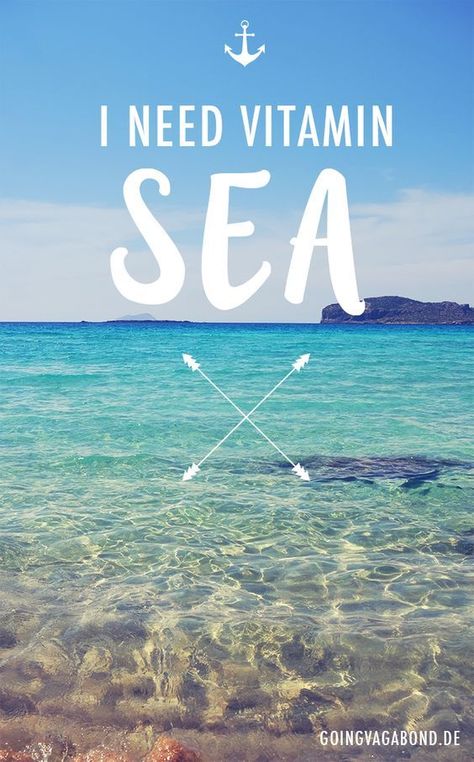 Inspirational Beach Quotes; Marco Island Love; Beach Lovin'; Florida Vacations; I Love the Beach I Need Vitamin Sea, Ocean Quotes, Sea Photo, I Love The Beach, Crete Greece, Vitamin Sea, Beach Quotes, Summer Quotes, Summer Wallpaper