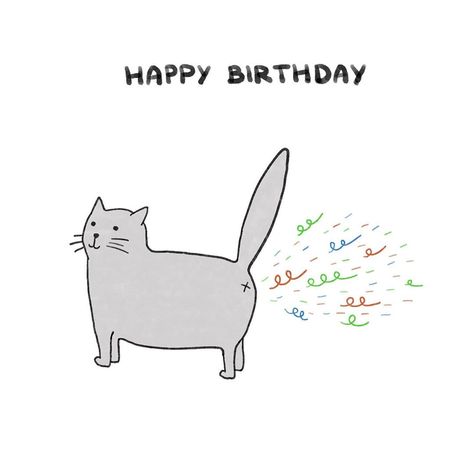 Popup Birthday Cards, Music Happy Birthday, Happy Birthday Doodles, Cake Music, Happy Birthday Drawings, Happy Birthday Cat, Birthday Doodle, Greeting Cards Birthday, Birthday Card Drawing