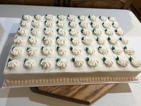 Costco Sheet Cake Decorating Ideas, Sheet Cake For Wedding Reception, Sheet Cakes For Weddings Reception, Simple Wedding Sheet Cake, Wedding Sheet Cake Ideas Simple, Costco Sheet Cake Wedding, Sheet Cake For Wedding, Fancy Sheet Cake, Bridal Shower Sheet Cake Ideas