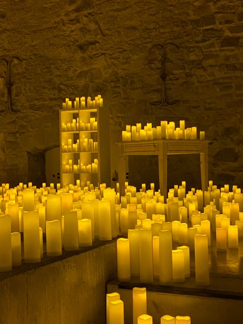 Room full of candles aesthetic warm cozy Room Filled With Candles, Room Full Of Candles, Pinterest Famous, Lighting Reference, Candle Room, Candles, Italy, Lighting, Quick Saves