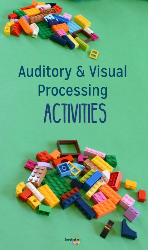 Processing Speed Activities, Auditory Perception Activities, Visual Perceptual Activities Preschool, Visual Processing Activities, Auditory Memory Activities, Visual Perception Activities Occupational Therapy, Visual Activities, Auditory Processing Activities, Visual Motor Activities