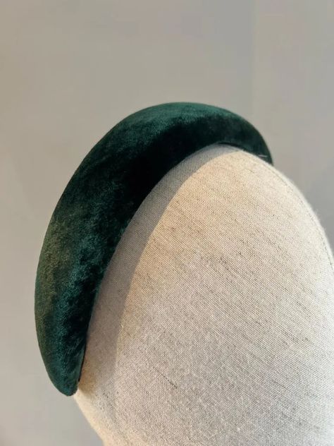 Different Types Of Hats, Emerald Forest, Large Brim Hat, Jane Taylor, Green Headband, Green Fur, Fur Headband, Types Of Hats, Cocktail Hat