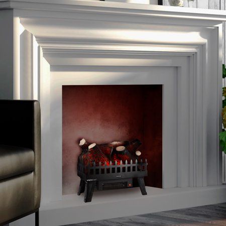 Faux Foyer, Electric Fireplace Logs, Corner Electric Fireplace, Electric Logs, Log Fireplace, Fake Fireplace, Ventless Fireplace, Baseboard Heater, Electric Fireplace Heater