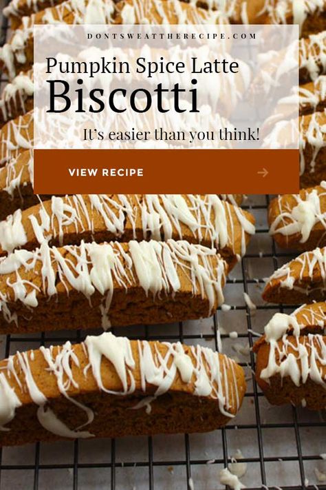 This Pumpkin Spice Latte Biscotti recipe has a wonderful pumpkin spice flavor with a little kick. #pumpkin #spice #fall #holidays All Things Pumpkin Spice, Pumpkin Spice Biscotti, Biscotti Recipes Best, Soft Biscotti Recipe, Christmas Biscotti Recipe, Holiday Biscotti, Biscotti Cookies Recipes, Best Biscotti Recipe, Christmas Biscotti