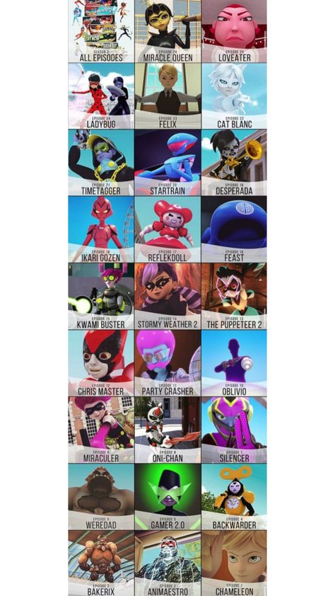 Miraculous Ladybug Episodes List, Miraculous Redesign, Miraculous Ladybug Villains, Miraculous Villains, Adventure Time Crafts, Miraculous Ladybug Oc, Toddler Arts And Crafts, Discovery Kids, Princess Drawings