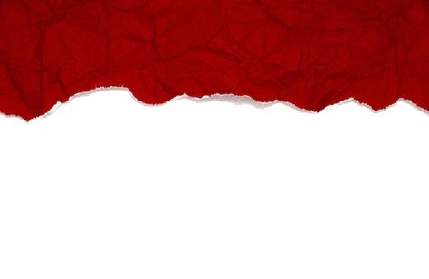 Torn paper isolated on white background | Premium Photo #Freepik #photo #parchment #paper-rip #vintage-paper #ripped Red Ripped Paper, Red Paper Background, Red Vintage Background, Torn Paper Effect, Ripped Paper, Banner Background Images, Torn Paper, Red Paper, Old Paper