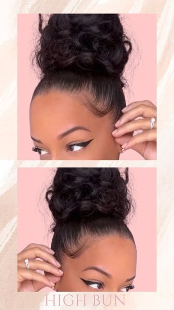 Chignon Simple, La Night, Mixed Curly Hair, Hairstyle Idea, November 8, Natural Hair Styles, Curly Hair Styles, Braids, Hair Color