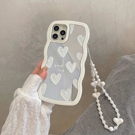 Korean Phone Cases, Preppy Phone Case, Buying Stuff, White Phone Case, Girly Phone Cases, Iphone Obsession, Diy Iphone Case, Kawaii Phone Case, Collage Phone Case