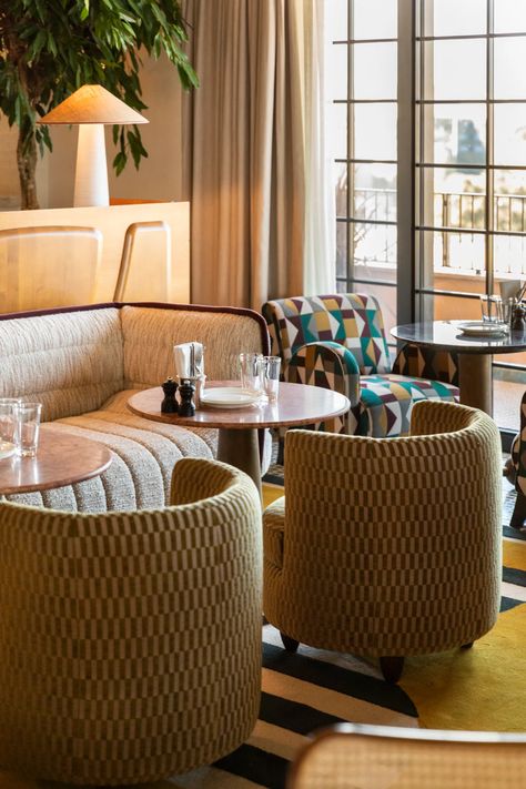 Soho House Rome hotel review | CN Traveller Soho House Membership, Soho House Hotel, Soho Hotel, Rome Hotels, House Shelves, Hotel Lounge, Soho House, Dining Table Design, Hotel Decor