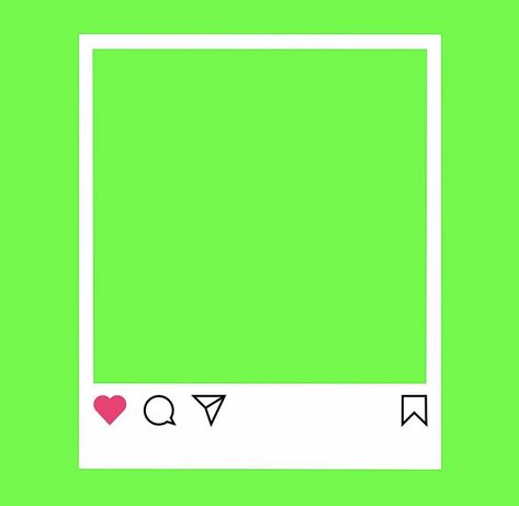 #instagramoverlay #greenscreen #overlays Instagram Post Overlay, Green Screen Photo Frame, Black Pink Microphone, Instagram Green Screen, Green Screen Overlay, Instagram Overlay, Overlay For Edits, Pose Gacha, Greenscreen Ideas