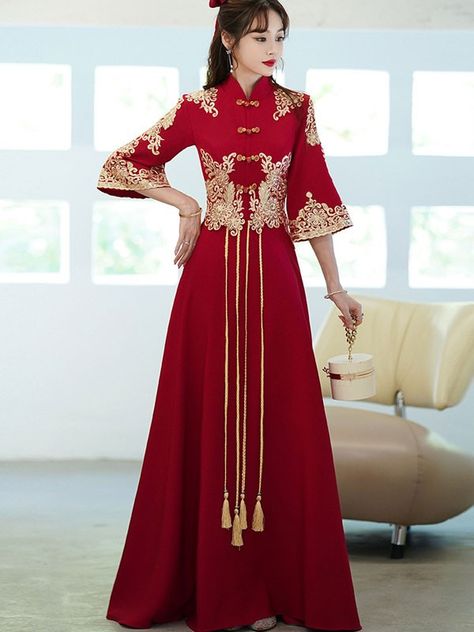 Chinese wedding dress traditional