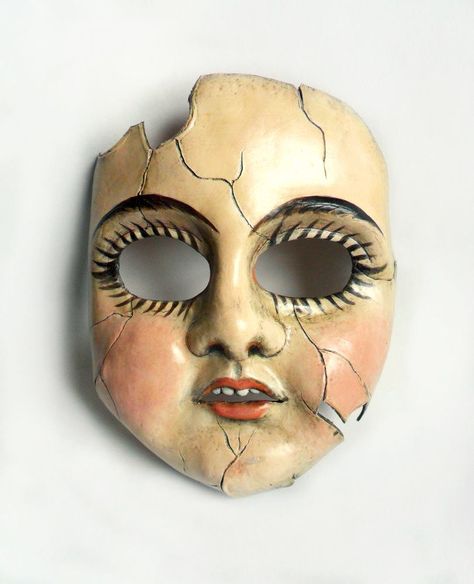 Paper mache mask