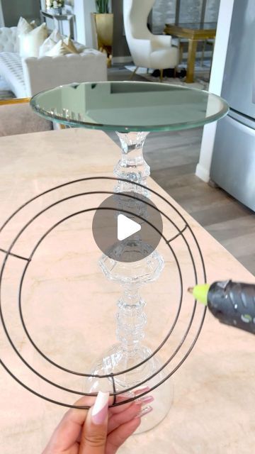 The Bradshaw Residence shared a post on Instagram: "DIY WEDDING CENTERPIECE SERIES✨ ⠀⠀⠀ You guys have been asking me for awhile to give you ideas on Wedding/Party centerpieces. SO THE SERIES CONTINUES TODAY!!!✨ ⠀⠀⠀⠀ How beautiful is this?! I’ve seen several different versions of this on YouTube over the past couple years. I recently saw this done on FB reels and I knew you guys would love this inspo. I don’t know the original content creator who did this. Please feel free to tag them✨ ⠀⠀⠀ ... 60th Birthday Party Centerpieces Diy, Diy Tall Vase Centerpiece, Party Centerpiece Ideas Diy, Diy Dollar Tree Table Centerpiece, Fall Diy Centerpieces For Table, Cake Centerpiece Wedding, Diy Table Centerpieces Wedding, Diy Cake Table, Extravagant Centerpieces