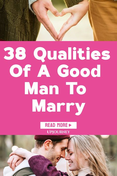 Discover the 38 essential qualities of a good man to marry. From kindness and loyalty to honesty and respect, these traits are important in a life partner. Learn what characteristics to look for in a potential husband and create lasting happiness in your relationship. Whether you're dating or seeking a long-term commitment, this list will guide you towards finding the perfect match for a successful marriage. Ideal for women who value maturity, communication, and love in their future spouse. List Of Good Qualities In A Man, Qualities Of A Good Man Future Husband, Qualities To Look For In A Partner, Ideal Partner Qualities List, Husband Qualities List, Qualities Of A Good Man List, Qualities Of A Good Man, Qualities In A Man, Work Etiquette