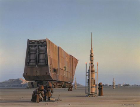 Star Wars Planets, Mos Eisley, Star Wars Episode Iv, Ralph Mcquarrie, Star Wars Concept Art, Star Wars Rpg, Darth Maul, Star Wars Artwork, Star Wars Images