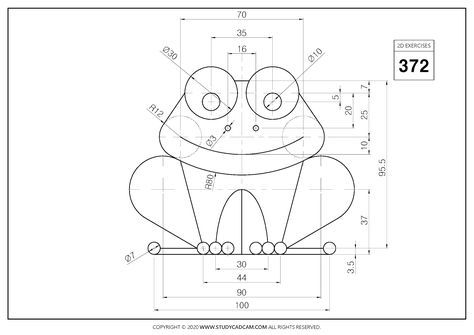 Autocad Exercises 2d, 2d Autocad Drawing, Whittling Patterns, Autocad Isometric Drawing, 3d Geometry, Autocad Tutorial, Loki Wallpaper, Section Drawing, 2d Drawing