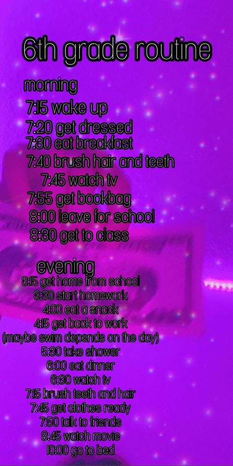 What To Pack For 6th Grade, Things For 5th Graders, How To Glow Up For 6th Grade, What To Get For 6th Grade, 5th Grade Routines, Tip For 6th Grade, Glow Up Tips For 6th Graders, Fifth Grade Tips, 6th Grade Routines