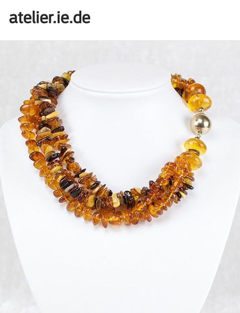 Unique Handmade Amber Necklaces, Elegant Handmade Baltic Amber Necklace, Unique Amber Beaded Necklace, Handmade Amber Multi-strand Necklace, Baltic Amber Necklace, Amber Necklace, Amber Jewelry, Beaded Accessories, How To Make Necklaces