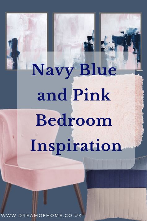 Looking for bedroom inspiration? This navy blue and pink decor inspiration post should help you out! Boys Bedroom Themes, Vintage Bedroom, Boys Bedroom Decor, Boho Bedroom Decor, Pink Bedroom, Bedroom Boho, Bedroom Flooring, Baby Bedroom, Teen Bedroom