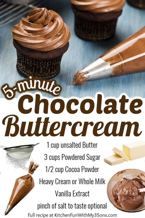 Butter Cream Frosting Recipe Chocolate, Buttercream Frosting Chocolate Easy, Best Chocolate Buttercream Frosting Recipe, Duncan Hines Chocolate Frosting Recipe, How To Make Chocolate Buttercream Icing, Chocolate Frosting For Cake Decorating, Chocolate Frosting For Decorating, How To Make Chocolate Buttercream, Recipe For Chocolate Frosting