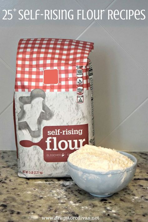 Bread Recipe Self Rising Flour, Self Rising Flour Recipes, Peppermint Bark Fudge, Measuring Flour, Flour Container, Flour Substitute, Fudge Cookies, Tastemade Recipes, Beer Bread