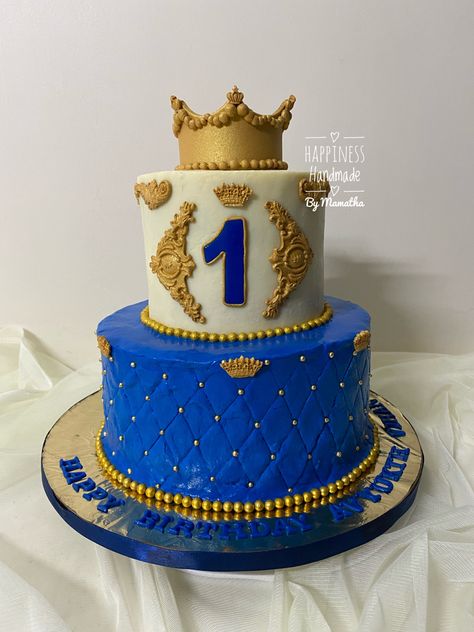 Prince Theme Birthday Cake, King 1st Birthday Theme, Prince 1st Birthday Theme, Prince Cake Ideas, Prince Theme Birthday Decoration, The Little Prince Birthday Theme, Prince Theme Cake, Royal Prince Birthday Theme, Prince First Birthday