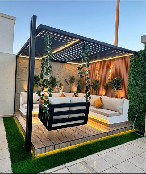 Roof Terrace Design, Rooftop Patio Design, Terrace Garden Design, Terrace Decor, Rooftop Terrace Design, Rooftop Design, Rooftop Patio, Patio Garden Design, Home Garden Design