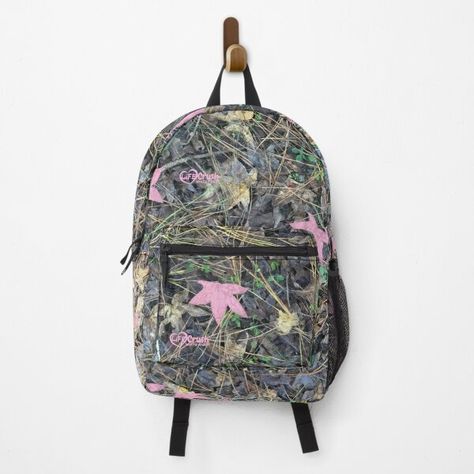 Redbubble Stylish School Bags, Camo Backpack, Camo And Pink, Digital Closet, Girly Bags, Girly Accessories, Cute Backpacks, Pretty Bags, Pink Backpack