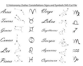 Astrology Symbols, Gemini And Sagittarius, Pisces And Capricorn, Leo And Aquarius, Virgo And Taurus, Horoscope Tattoos, Planet Signs, Zodiac Tattoos, Cute Little Tattoos