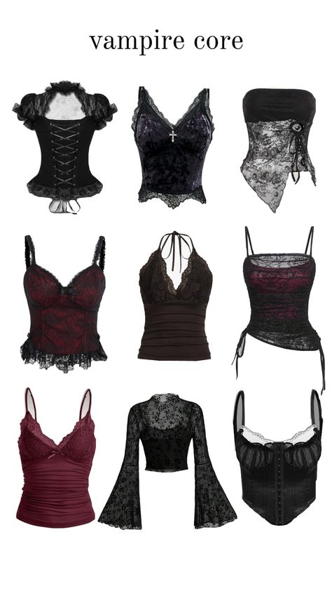 #vampire #vampirediaries #vampireaesthetic #vampires #vampireoutfit Vampire Birthday Outfit, Vampire Academy Outfits, Vampire Outfits Halloween, Witchy Punk Outfits, Witchy Vampire Aesthetic, Goth Vampire Halloween Costume, Gothic Vampire Clothes, Casual Vampire Costume, Vampire Diaries Outfits Aesthetic