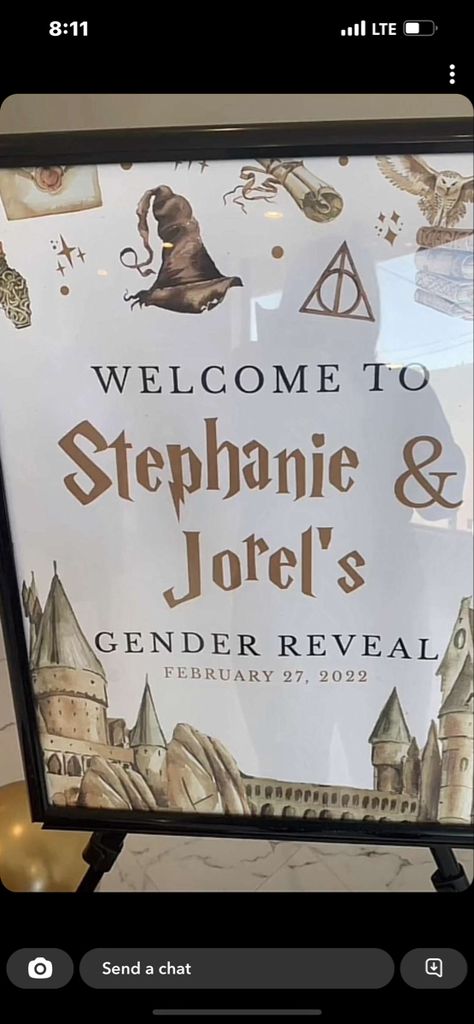 Jurassic Park Gender Reveal, Harry Potter Baby Gender Reveal, Harry Potter Gender Reveal Decorations, Gender Reveal Ideas Harry Potter Theme, Gender Reveal Harry Potter Theme, Harry Potter Themed Gender Reveal, Harry Potter Gender Reveal Potion, Witch Or Wizard Gender Reveal, Harry Potter Gender Reveal Invitation