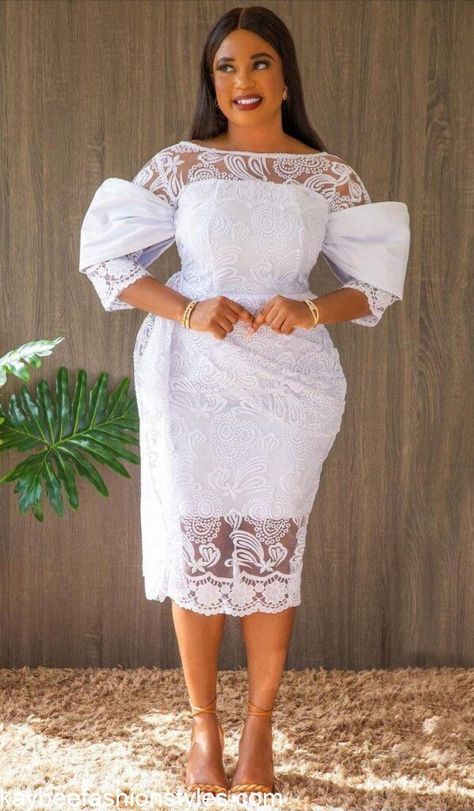 Cord Lace Styles For Ladies 2023, Cord Lace Styles For Ladies, Latest Lace Short Gown Styles Aso Ebi, Cord Lace Short Gown Styles, Pencil Gown Styles, Cord Lace Gown Styles, Lace Dress Styles Nigerian, Lace Short Gown Styles, Wedding Frock Designs