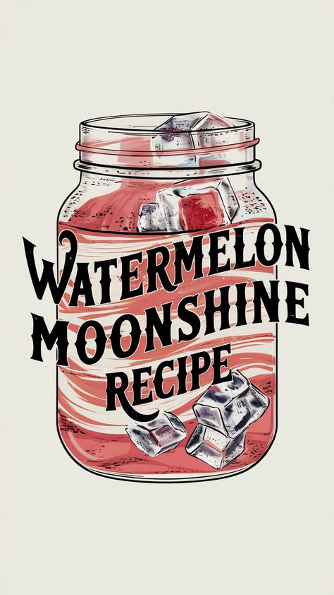 Watermelon Moonshine Recipe: The Ultimate Summer Shine You Need to Try  Hello, everyone! Are you ready to dive into a refreshing adventure? Today, we’re bringing the essence of summer right into your kitchen with a recipe that’s as delightful as a sunny day – Watermelon Shine.  This homemade concoction is not just a drink; it’s a celebration in a jar, and I’m here to guide you through crafting this elixir step by delightful step. Crockpot Moonshine Recipes Crock Pots, Watermelon Wine Recipe, Rootbeer Moonshine Recipes, Blackberry Moonshine Recipe, Banana Moonshine Recipes, Crockpot Moonshine Recipes, Lemon Drop Moonshine Recipe, Crockpot Moonshine, Cherry Moonshine Recipe