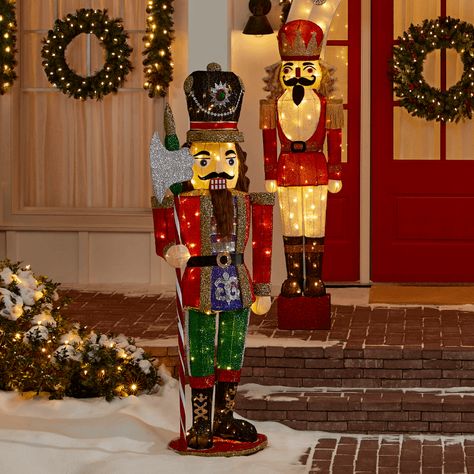 Outdoor Christmas Decorations - The Home Depot Outdoor Christmas Display Ideas, Best Outdoor Christmas Decorations, Christmas Pathway Lights, Holiday Yard Decor, Christmas Lawn Decorations, Xmas Decorations Outdoor, Inflatable Christmas Decorations, Solar Christmas Lights, Outside Christmas Decorations