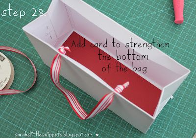 Sarah's Little Snippets: Tutorial for a Gift Bag using A4 card. Diy Gift Bag, Homemade Gift Bags, Gift Bags Diy, Envelope Box, Diy Envelope, Christmas Play, Wrap Ideas, Scrapbooking Techniques, My Gift