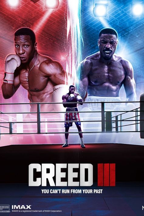 New Films 2023, Sport Movie Poster, Creed 3 Poster, Creed 3 Movie, Creed Movie Poster, Sport Movies, Creed Quotes, Adonis Creed, Street Art Poster